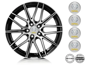 Opel Radaufkleber Ausgabe Individuelle Epoxy-Dome